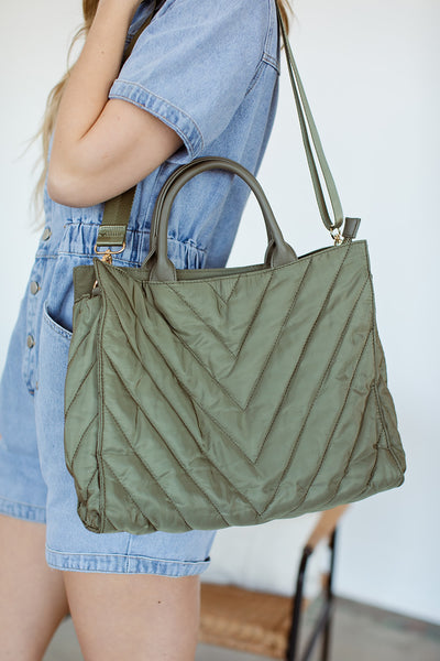 Taylor Tote in Olive
