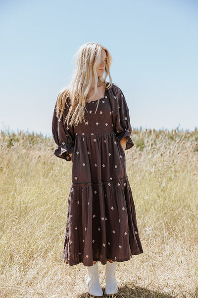 Florence Embroidered Dress