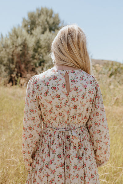 Malia Ditsy Floral Dress Copper Threads Malia Ditsy Floral Dress Copper Threads