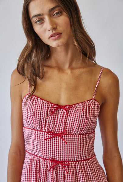 Sweet Escape Dress Red