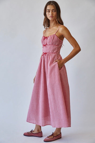Sweet Escape Dress Red