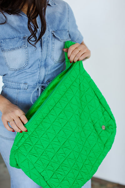 Gracie Hobo Bag in Green