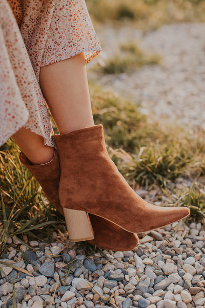 Lexie Bootie in Coffee