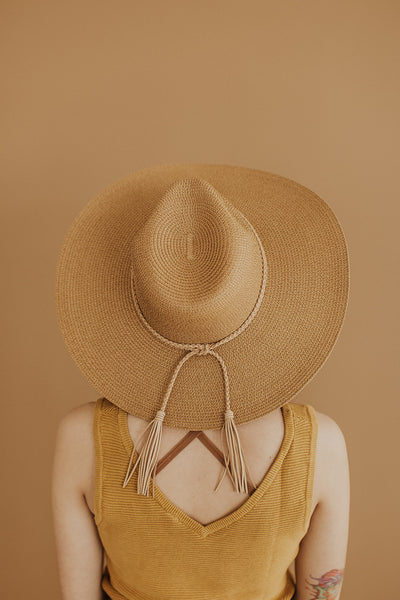 Riviera Sun Hat in Tan