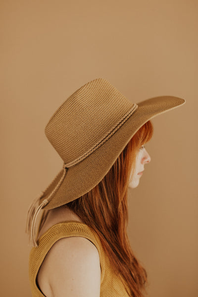 Riviera Sun Hat in Tan